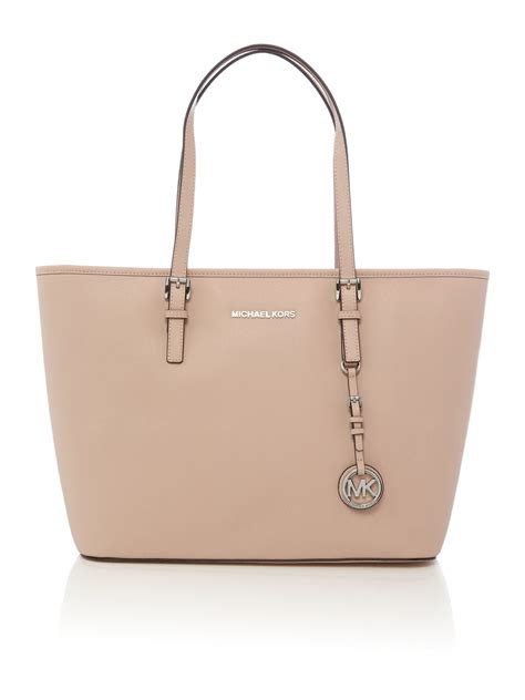 Michael Kors pink tote bag